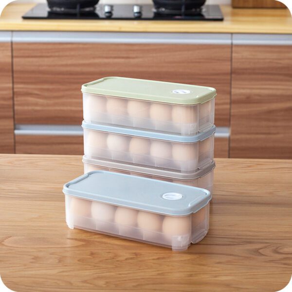 雞蛋盒可疊加塑膠保鮮盒 092102